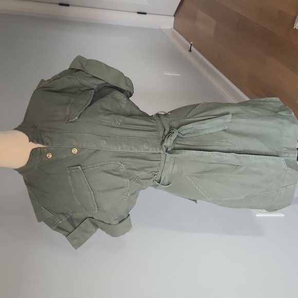 Frame Denim Dresses & Skirts - Frame Army Green Minidress